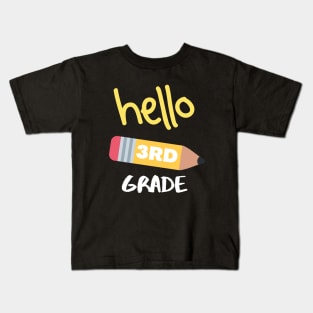 Hello Third Grade Kids T-Shirt